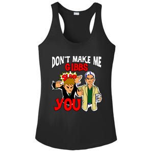 Dont Make Me Gibbs Slap You Ladies PosiCharge Competitor Racerback Tank