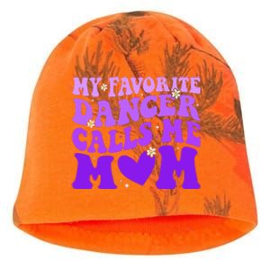 Dance Mom My Favorite Dancer Calls Me Mom Funny Mothers Day Kati - Camo Knit Beanie