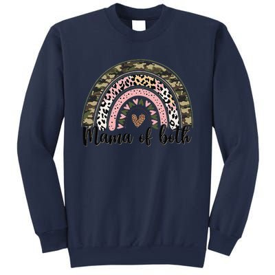 Dirt Mom Mama Of Both Leopard & Camo Mother's DayGift Sweatshirt