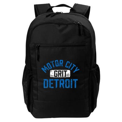Detroit Michigan Motor City Grit Detroit Motor City Grit Backpack