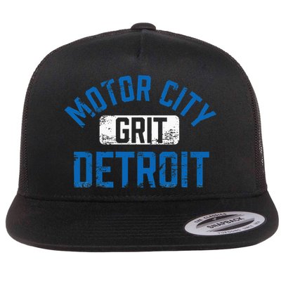 Detroit Michigan Motor City Grit Detroit Motor City Grit Flatbill Hat
