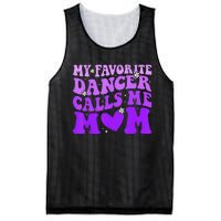 Dance Mom My Favorite Dancer Calls Me Mom Mesh Reversible Basketball Jersey Tank