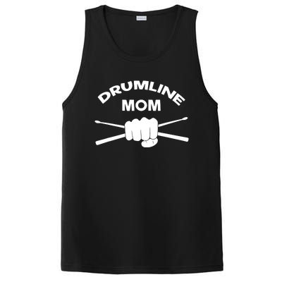 Drumline Mom Music Marching Band Support PosiCharge Competitor Tank