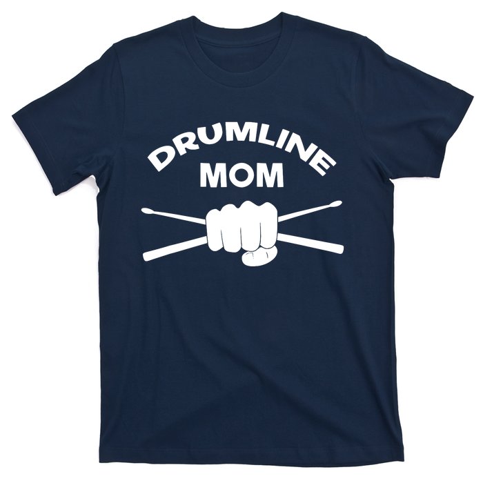 Drumline Mom Music Marching Band Support T-Shirt