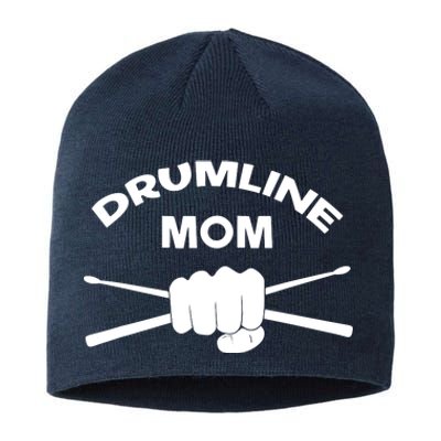 Drumline Mom Music Marching Band Support Sustainable Beanie