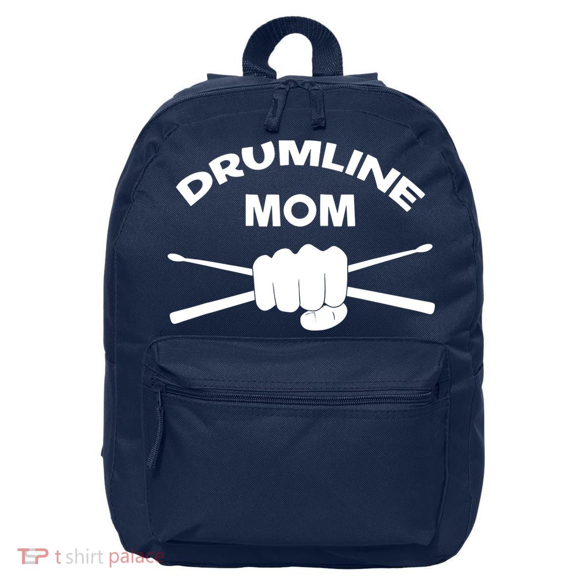 Drumline Mom Music Marching Band Support 16 in Basic Backpack