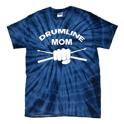 Drumline Mom Music Marching Band Support Tie-Dye T-Shirt