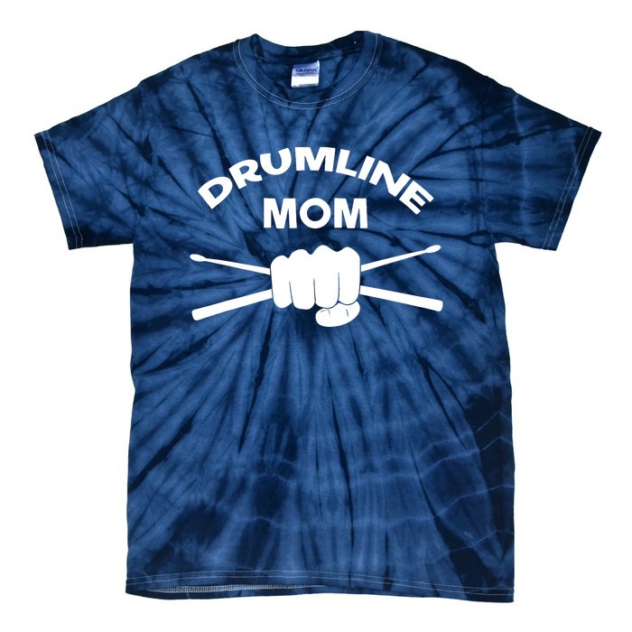 Drumline Mom Music Marching Band Support Tie-Dye T-Shirt