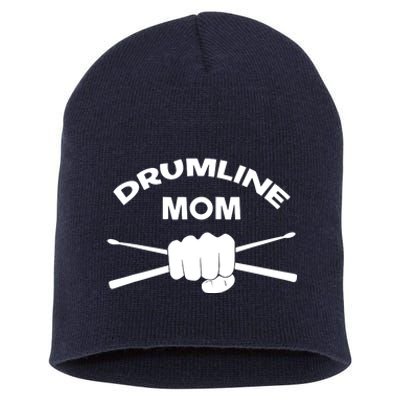 Drumline Mom Music Marching Band Support Short Acrylic Beanie