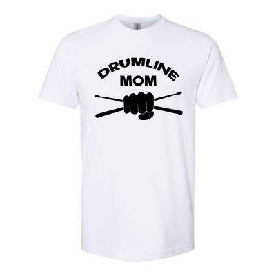 Drumline Mom Music Marching Band Support Softstyle® CVC T-Shirt