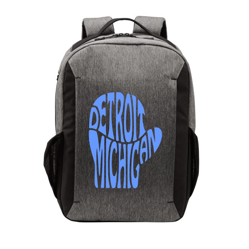 Detroit Michigan Mitten Shaped Word Art Vector Backpack
