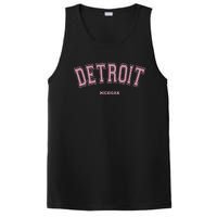 Detroit Michigan Mi Varsity Style On Detroit PosiCharge Competitor Tank