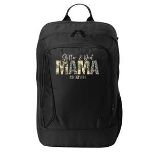 Dirt Mom Mama Of Both City Backpack