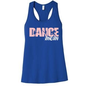 Dance Mom Momlife Dancer Mom MotherS Day Retro S Gift Women's Racerback Tank