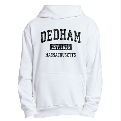 Dedham Massachusetts Ma Vintage Established Sports Design Urban Pullover Hoodie