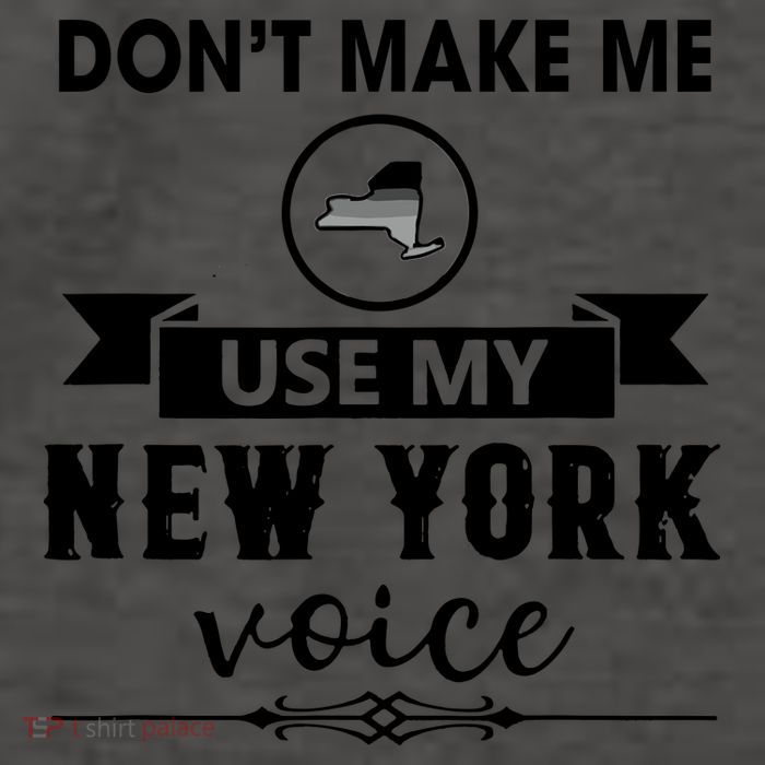 Dont Make Me Use My New York Voice Vector Backpack