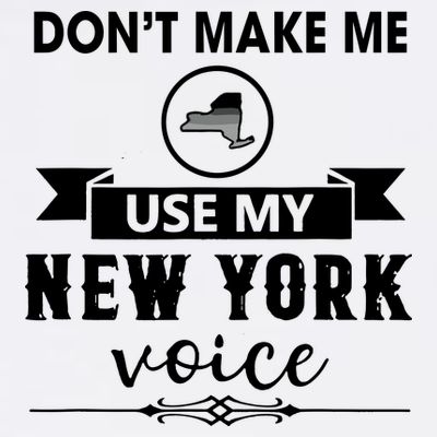 Dont Make Me Use My New York Voice T-Shirt