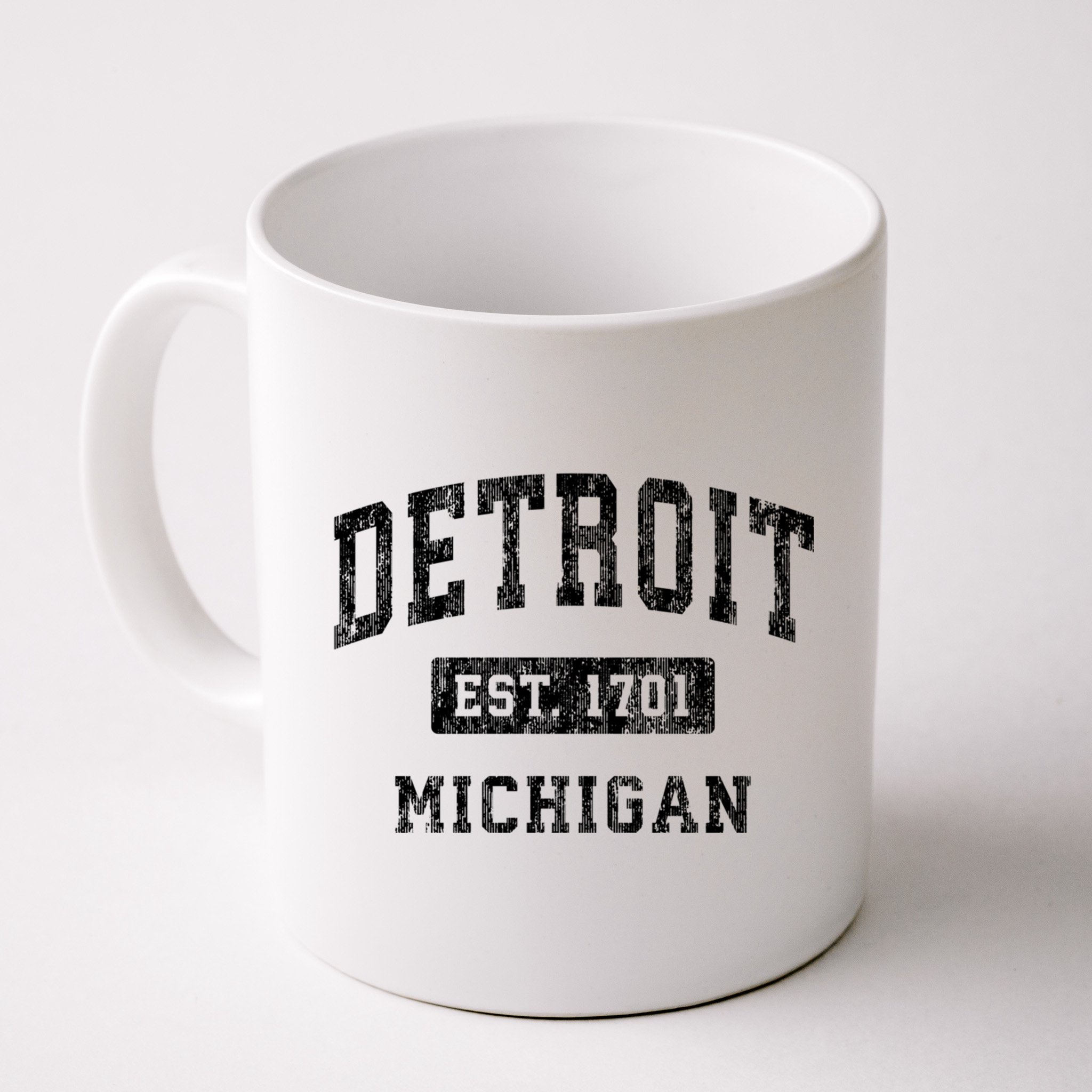 Detroit Michigan Mi Vintage Established Sports Design Mug