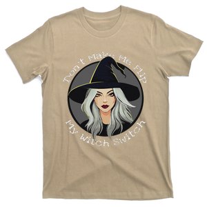 DonT Make Me Flip My Witch Switch Halloween Couples 2024 T-Shirt