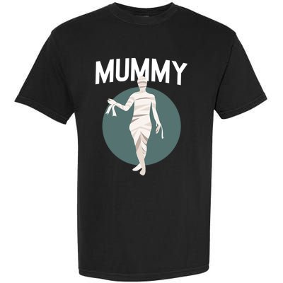 Deady Mummy Matching Mom Dad Halloween Funny Couples Gift Garment-Dyed Heavyweight T-Shirt