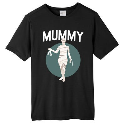 Deady Mummy Matching Mom Dad Halloween Funny Couples Gift Tall Fusion ChromaSoft Performance T-Shirt