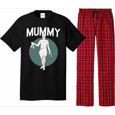 Deady Mummy Matching Mom Dad Halloween Funny Couples Gift Pajama Set