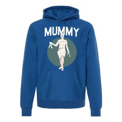 Deady Mummy Matching Mom Dad Halloween Funny Couples Gift Premium Hoodie