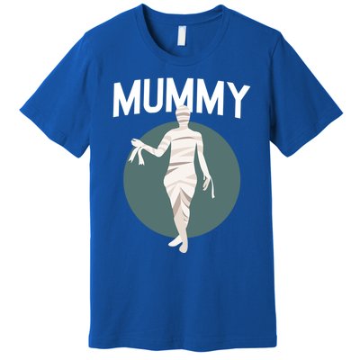 Deady Mummy Matching Mom Dad Halloween Funny Couples Gift Premium T-Shirt