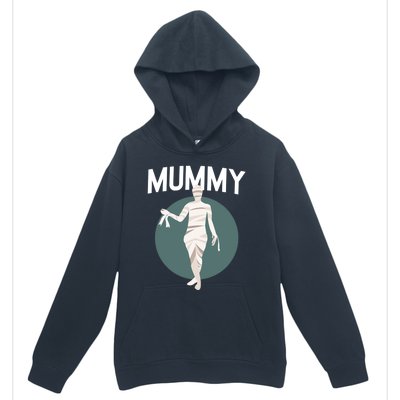 Deady Mummy Matching Mom Dad Halloween Funny Couples Gift Urban Pullover Hoodie