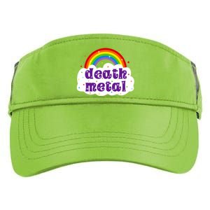 Death Metal Music Heavy Unicorn Rainbow Funny Adult Drive Performance Visor