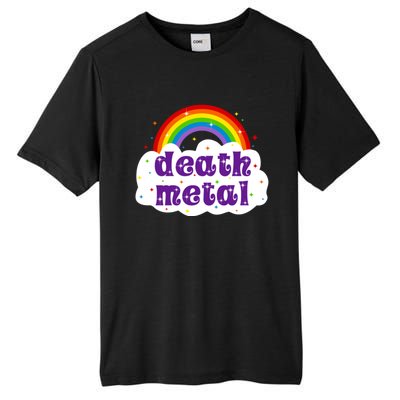 Death Metal Music Heavy Unicorn Rainbow Funny Tall Fusion ChromaSoft Performance T-Shirt