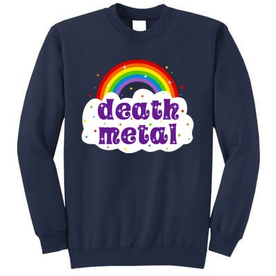 Death Metal Music Heavy Unicorn Rainbow Funny Sweatshirt