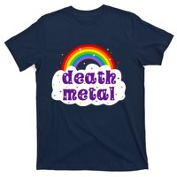 Death Metal Music Heavy Unicorn Rainbow Funny T-Shirt