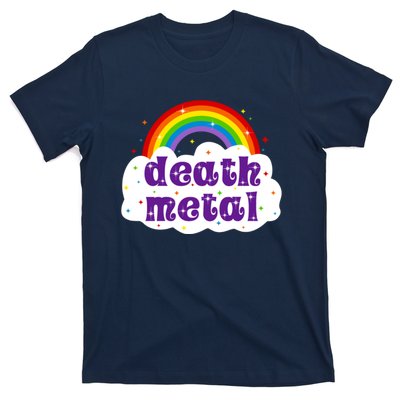 Death Metal Music Heavy Unicorn Rainbow Funny T-Shirt