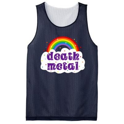 Death Metal Music Heavy Unicorn Rainbow Funny Mesh Reversible Basketball Jersey Tank