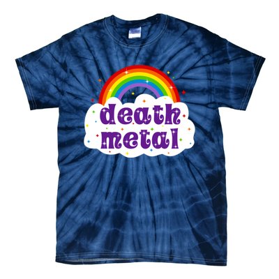 Death Metal Music Heavy Unicorn Rainbow Funny Tie-Dye T-Shirt