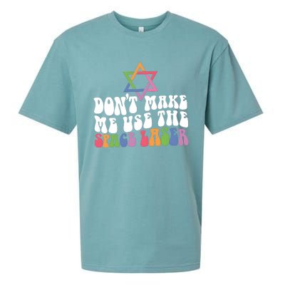 Don’T Make Me Use The Space Lasers Sueded Cloud Jersey T-Shirt