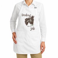 Donkeys Make Me Smile Cute Donkey Apron
