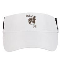 Donkeys Make Me Smile Cute Donkey Adult Drive Performance Visor