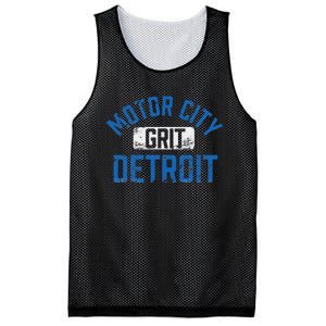 Detroit Michigan Motor City Grit Detroit Motor City Mesh Reversible Basketball Jersey Tank