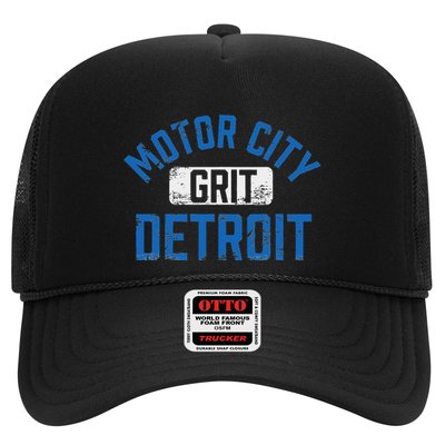 Detroit Michigan Motor City Grit Detroit Motor City Trucker Hat