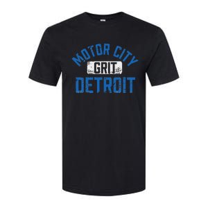 Detroit Michigan Motor City Grit Detroit Motor City Softstyle CVC T-Shirt