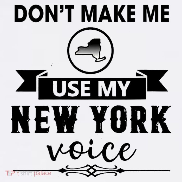 Dont Make Me Use My New York Voice Wool Snapback Cap