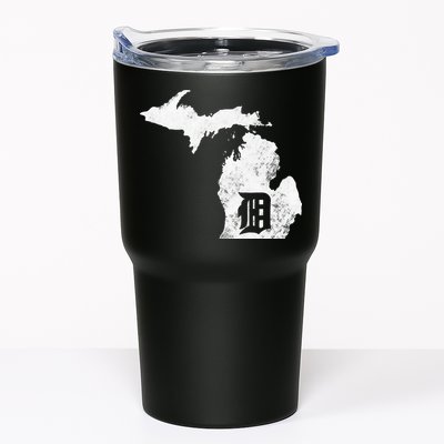 Detroit Michigan Motor City Midwest D Mitten Tumbler