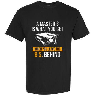 Degree Mba M.A.S.T.E.R.S Degree Graduation Garment-Dyed Heavyweight T-Shirt