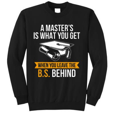 Degree Mba M.A.S.T.E.R.S Degree Graduation Sweatshirt