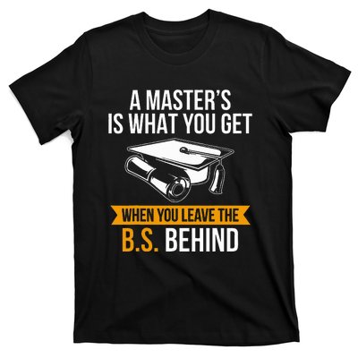 Degree Mba M.A.S.T.E.R.S Degree Graduation T-Shirt