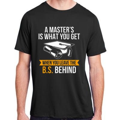 Degree Mba M.A.S.T.E.R.S Degree Graduation Adult ChromaSoft Performance T-Shirt