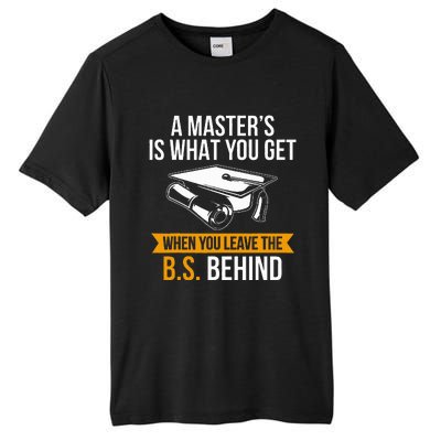 Degree Mba M.A.S.T.E.R.S Degree Graduation Tall Fusion ChromaSoft Performance T-Shirt