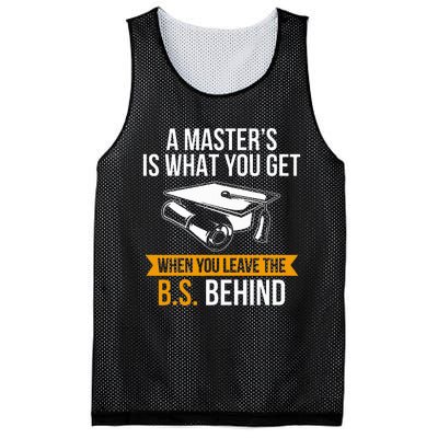 Degree Mba M.A.S.T.E.R.S Degree Graduation Mesh Reversible Basketball Jersey Tank